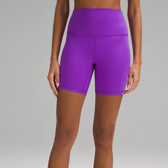 Lululemon Align High Rise 6” Atomic Purple Shorts - Picture 2 of 9
